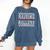 Baseball Player Raising Ballers Game Day Respect The Drip Comfort Colors Sweatshirt Blue Jean