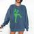 Baseball Shamrock St Patrick's Day Saint Paddy's Comfort Colors Sweatshirt Blue Jean Baseball Shamrock St Patrick's Day Saint Paddy's Comfort Colors Sweatshirt Blue Jean