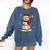Baseball Snowman Merry Christmas Holiday Sports Xmas Pajamas Comfort Colors Sweatshirt Blue Jean Baseball Snowman Merry Christmas Holiday Sports Xmas Pajamas Comfort Colors Sweatshirt Blue Jean