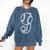 Baseball Sport Player Monogram Cool Initial Letter J Comfort Colors Sweatshirt Blue Jean Baseball Sport Player Monogram Cool Initial Letter J Comfort Colors Sweatshirt Blue Jean