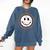 Baseball Vibes Baseball Mom Comfort Colors Sweatshirt Blue Jean Baseball Vibes Baseball Mom Comfort Colors Sweatshirt Blue Jean