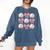 Baseballs And Bows Coquette Baseball Mom Baseball Coach Girl Comfort Colors Sweatshirt Blue Jean Baseballs And Bows Coquette Baseball Mom Baseball Coach Girl Comfort Colors Sweatshirt Blue Jean