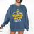 Best Baseball Umpire Job Occupation Premium Tri-Blend Comfort Colors Sweatshirt Blue Jean