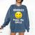 Boobies Make Me Smile Mardi Gras Raglan Baseball Tee Comfort Colors Sweatshirt Blue Jean