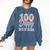 Boys Kids 100 Drippy Days Of School Baseball Drip Ice Cream Comfort Colors Sweatshirt Blue Jean
