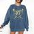 Camo Baseball Ice Cream Drip Number 67 Player 67th Birthday Comfort Colors Sweatshirt Blue Jean