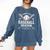 I Can't It's Baseball Season Comfort Colors Sweatshirt Blue Jean