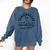 Chairmakers Sheboygan Minor League Baseball Comfort Colors Sweatshirt Blue Jean