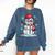 Christmas Baseball Snowman Xmas Pajamas Women Men Boys Comfort Colors Sweatshirt Blue Jean Christmas Baseball Snowman Xmas Pajamas Women Men Boys Comfort Colors Sweatshirt Blue Jean