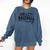 Crazy Baseball Lady Baseball Mom Sporty Humor Comfort Colors Sweatshirt Blue Jean Crazy Baseball Lady Baseball Mom Sporty Humor Comfort Colors Sweatshirt Blue Jean