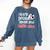 Crazy Proud Soccer Baseball Player Mom Ball Mother Comfort Colors Sweatshirt Blue Jean Crazy Proud Soccer Baseball Player Mom Ball Mother Comfort Colors Sweatshirt Blue Jean