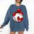 Custom Baseball Mom Number 12 Heart For Mom Mommy Comfort Colors Sweatshirt Blue Jean Custom Baseball Mom Number 12 Heart For Mom Mommy Comfort Colors Sweatshirt Blue Jean