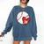 Custom Baseball Mom Number 28 Heart For Mom Mommy Comfort Colors Sweatshirt Blue Jean Custom Baseball Mom Number 28 Heart For Mom Mommy Comfort Colors Sweatshirt Blue Jean