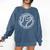 Custom Hustle Tball Tee Ball Mama Baseball Mom Comfort Colors Sweatshirt Blue Jean