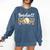 Cute Baseball Mom Leopard Print Mom For Mother's Day Comfort Colors Sweatshirt Blue Jean Cute Baseball Mom Leopard Print Mom For Mother's Day Comfort Colors Sweatshirt Blue Jean