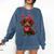 Dachshund Valentines Day Wiener Dog Lover Weenie Heart Raglan Baseball Tee Comfort Colors Sweatshirt Blue Jean