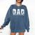 Dad Baseball The Man The Myth The Legend Daddy Father's Day Comfort Colors Sweatshirt Blue Jean Dad Baseball The Man The Myth The Legend Daddy Father's Day Comfort Colors Sweatshirt Blue Jean