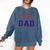 Dad Of Rookie 1st Birthday Baseball Boy Family Matching Comfort Colors Sweatshirt Blue Jean Dad Of Rookie 1st Birthday Baseball Boy Family Matching Comfort Colors Sweatshirt Blue Jean