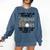 I Didn't Plan On Becoming a Baseball Mom Baseball Comfort Colors Sweatshirt Blue Jean