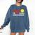 Don’t Ask I’m Not Doing Gamechanger Baseball Comfort Colors Sweatshirt Blue Jean
