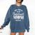 Don't Make Me Use My Baseball Mom Voice Comfort Colors Sweatshirt Blue Jean