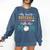 My Favorite Baseball Player Calls Me Mom Baseball Mom Premium Comfort Colors Sweatshirt Blue Jean