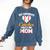 My Favorite Catcher Calls Me Mom Catcher Baseball Mom Heart Comfort Colors Sweatshirt Blue Jean