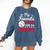 My Favorite Player Calls Me Grampy Baseball Grampy Comfort Colors Sweatshirt Blue Jean
