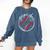 Game Day Baseball Baseball Lovers Softball Life Mom Premium Tri-Blend Comfort Colors Sweatshirt Blue Jean
