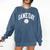 Game Day Baseball Player And Fan Graphic Comfort Colors Sweatshirt Blue Jean Game Day Baseball Player And Fan Graphic Comfort Colors Sweatshirt Blue Jean