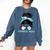 Guatemala Baseball Mom Messy Bun Comfort Colors Sweatshirt Blue Jean Guatemala Baseball Mom Messy Bun Comfort Colors Sweatshirt Blue Jean