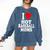 I Heart Love Hot Baseball Moms MILF Cougar Older Woman Comfort Colors Sweatshirt Blue Jean