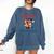 Hey Chicago Whadya Say Baseball Hot Dog Comfort Colors Sweatshirt Blue Jean