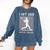 I Hit 100 Days Of School Baseball Player 100th Day Boys Kids Comfort Colors Sweatshirt Blue Jean