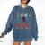 Ho Ho Homerun Xmas Sports Player Baseball Ugly Christmas Comfort Colors Sweatshirt Blue Jean Ho Ho Homerun Xmas Sports Player Baseball Ugly Christmas Comfort Colors Sweatshirt Blue Jean