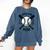 Home Run Mom Shirt Baseball Mom Mother's Day Comfort Colors Sweatshirt Blue Jean