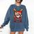 HUGvyn Santa Playing Baseball Ice Cream Drip Christmas Boys Comfort Colors Sweatshirt Blue Jean HUGvyn Santa Playing Baseball Ice Cream Drip Christmas Boys Comfort Colors Sweatshirt Blue Jean