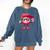 Ice Cream Drip Baseball Valentine's Day Spots Baseball Drip Comfort Colors Sweatshirt Blue Jean Ice Cream Drip Baseball Valentine's Day Spots Baseball Drip Comfort Colors Sweatshirt Blue Jean