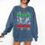 I'Ll Be Home For Christmas Baseball Xmas Comfort Colors Sweatshirt Blue Jean I'Ll Be Home For Christmas Baseball Xmas Comfort Colors Sweatshirt Blue Jean