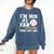 I'm His 1 Fan Since Day One Baseball Mom Comfort Colors Sweatshirt Blue Jean I'm His 1 Fan Since Day One Baseball Mom Comfort Colors Sweatshirt Blue Jean