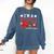 I'm A Baseball Mom Of Course I'm Broke Comfort Colors Sweatshirt Blue Jean