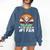 I'm Not Just His Mom Baseball Moms Baseball Mothers Comfort Colors Sweatshirt Blue Jean