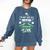 I'm Not Just His Mom I'm His Number 1 Fan Baseball Mommy Comfort Colors Sweatshirt Blue Jean
