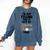 I'm Not Yelling This Is Baseball Mom Baseball Comfort Colors Sweatshirt Blue Jean