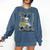 Jackson Chourio Milwaukee MLB Baseball Player MLBJCH202M Comfort Colors Sweatshirt Blue Jean
