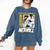 Jackson Merrill San Diego MLB Baseball Player MLBJME203M Comfort Colors Sweatshirt Blue Jean