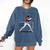 Jarren Duran Boston MLB Baseball Players MLBJDU202M Comfort Colors Sweatshirt Blue Jean
