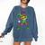 Jester Baseball Mardi Gras Carnival Sport Men Boy Teen Kids Comfort Colors Sweatshirt Blue Jean