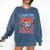 I Just Hit 100 Days Of School Baseball 100th Day Boys Kids Comfort Colors Sweatshirt Blue Jean