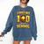I Just Hit 100 Days Of School Baseball Boys Kids 100th Day Comfort Colors Sweatshirt Blue Jean I Just Hit 100 Days Of School Baseball Boys Kids 100th Day Comfort Colors Sweatshirt Blue Jean